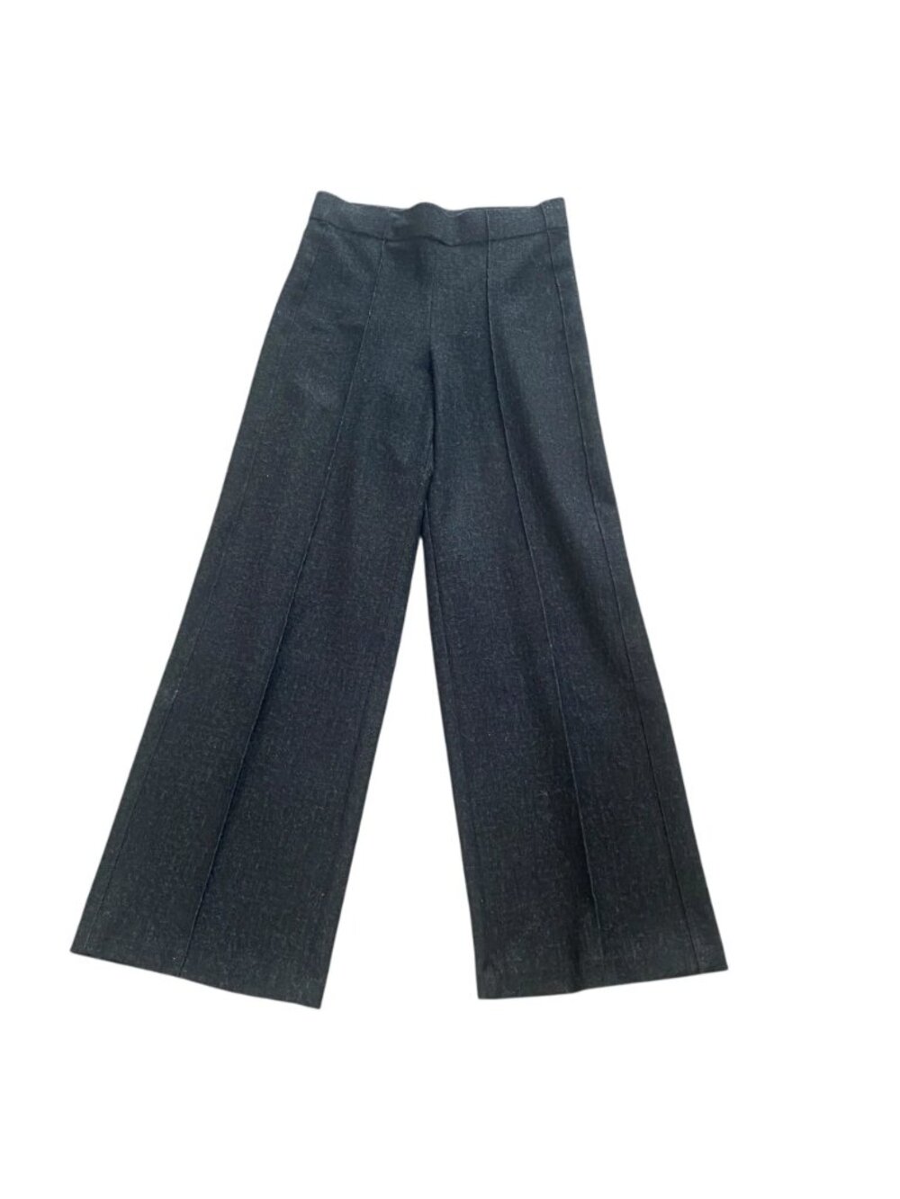 Jones & Co Pull-On Wide Leg Minimalist Stretch Pants Sz‎ S Gray 194M